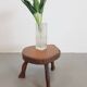 Mid-Century Modern Brutalist Tree Trunk Side Table, 1960s