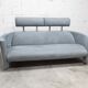 Negresco Sofa Design Bernard Massot for Neology France Moiré Velvet