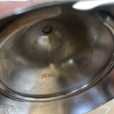 Set of candy apple and pear, metal and glass