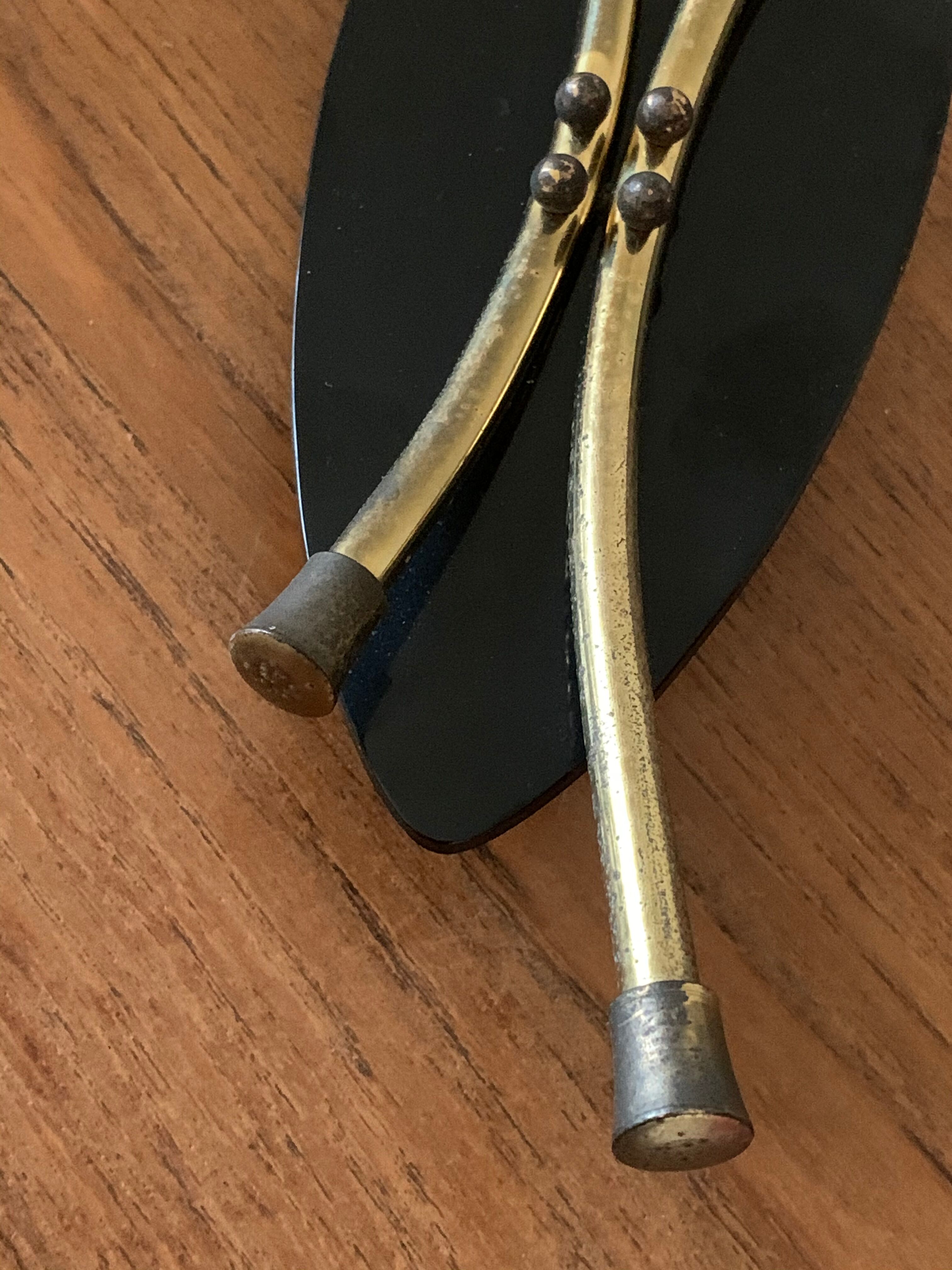 Pair of double wall lights 1950