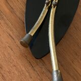 Paire d’appliques double 1950