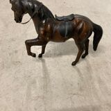 Leather horse