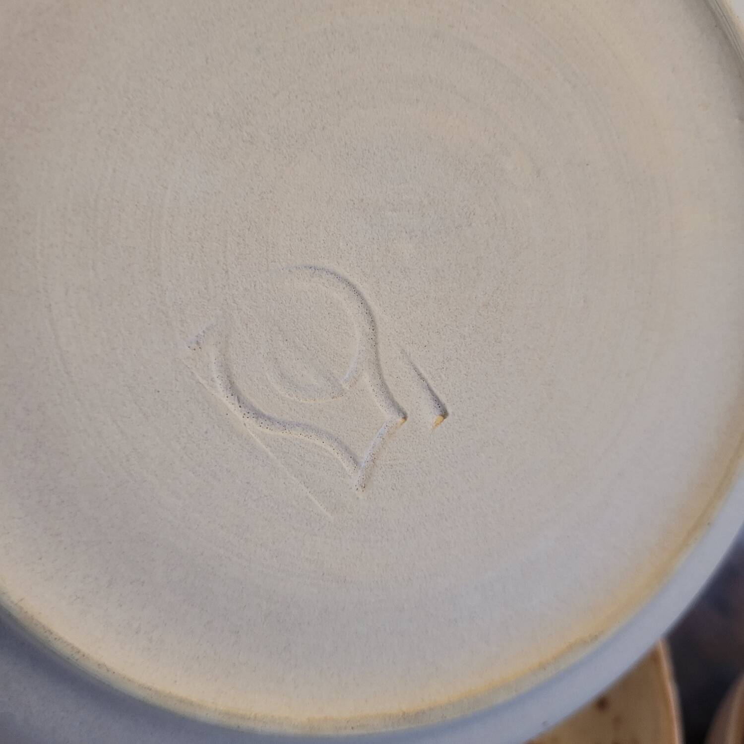 8 handmade soup plates in speckled stoneware – Ø 19.5 cm