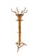 Porte-manteau perroquet en bambou vintage