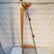 Vintage wood and metal night valet