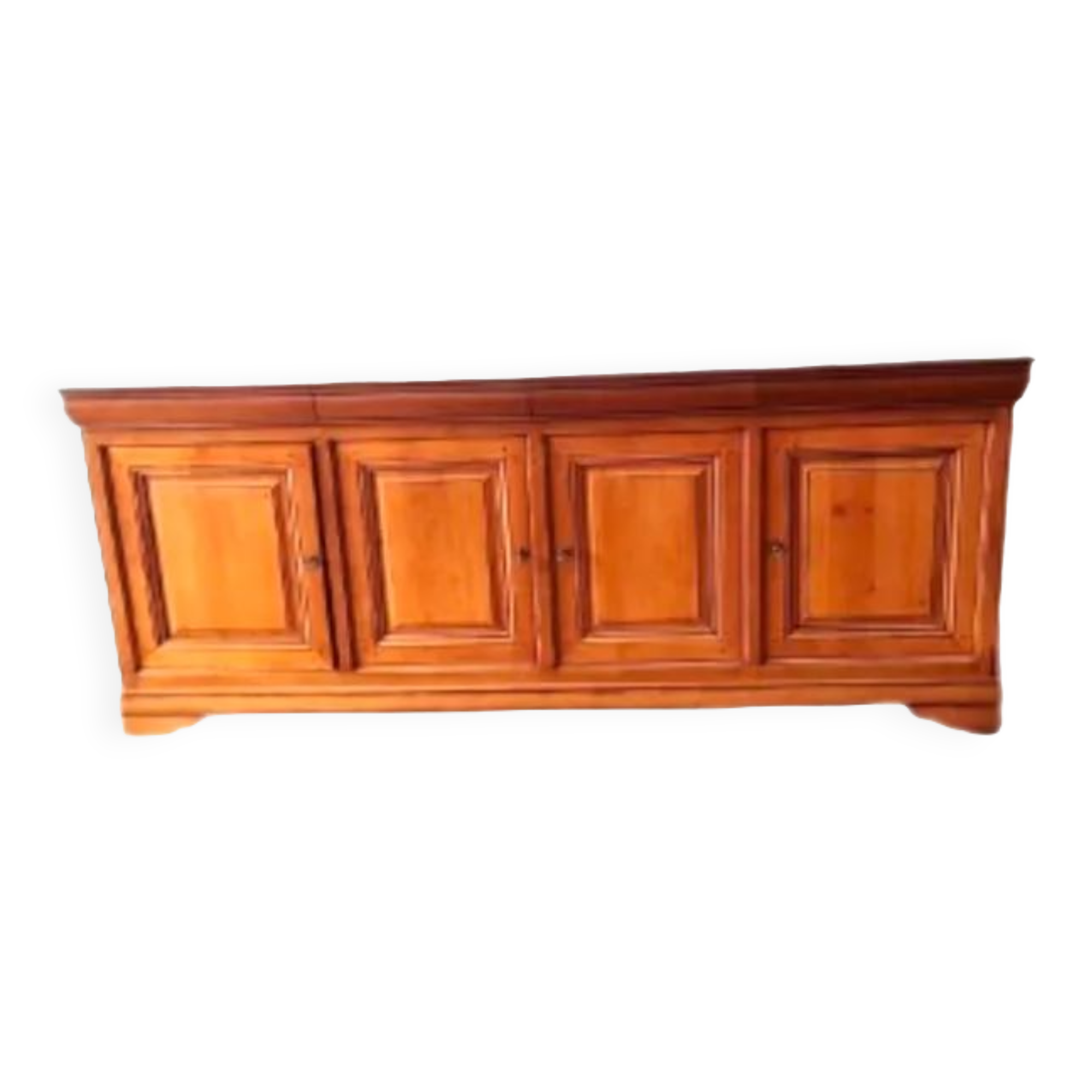 Cherry wood enfilade in Louis Philippe style