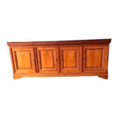 Cherry wood enfilade in Louis Philippe style