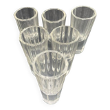 6 verres à vodka – Cristal taillé