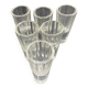 6 vodka glasses – Cut crystal