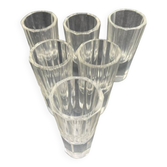 6 vodka glasses – Cut crystal