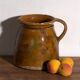 Old glazed ceramic jug – Central Europe, around 1930
