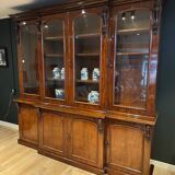 Large antique bookcase