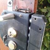 Entrance door 208,7x94 oak multipoint lock