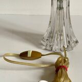 Art deco crystal star lamp base