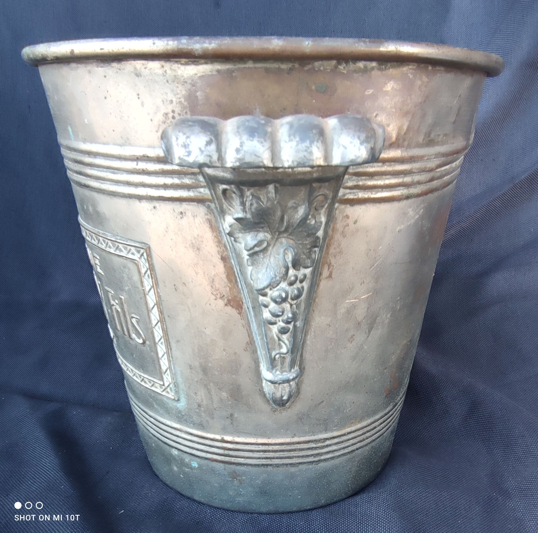 Old champagne bucket Émile Jolly Fils Epernay