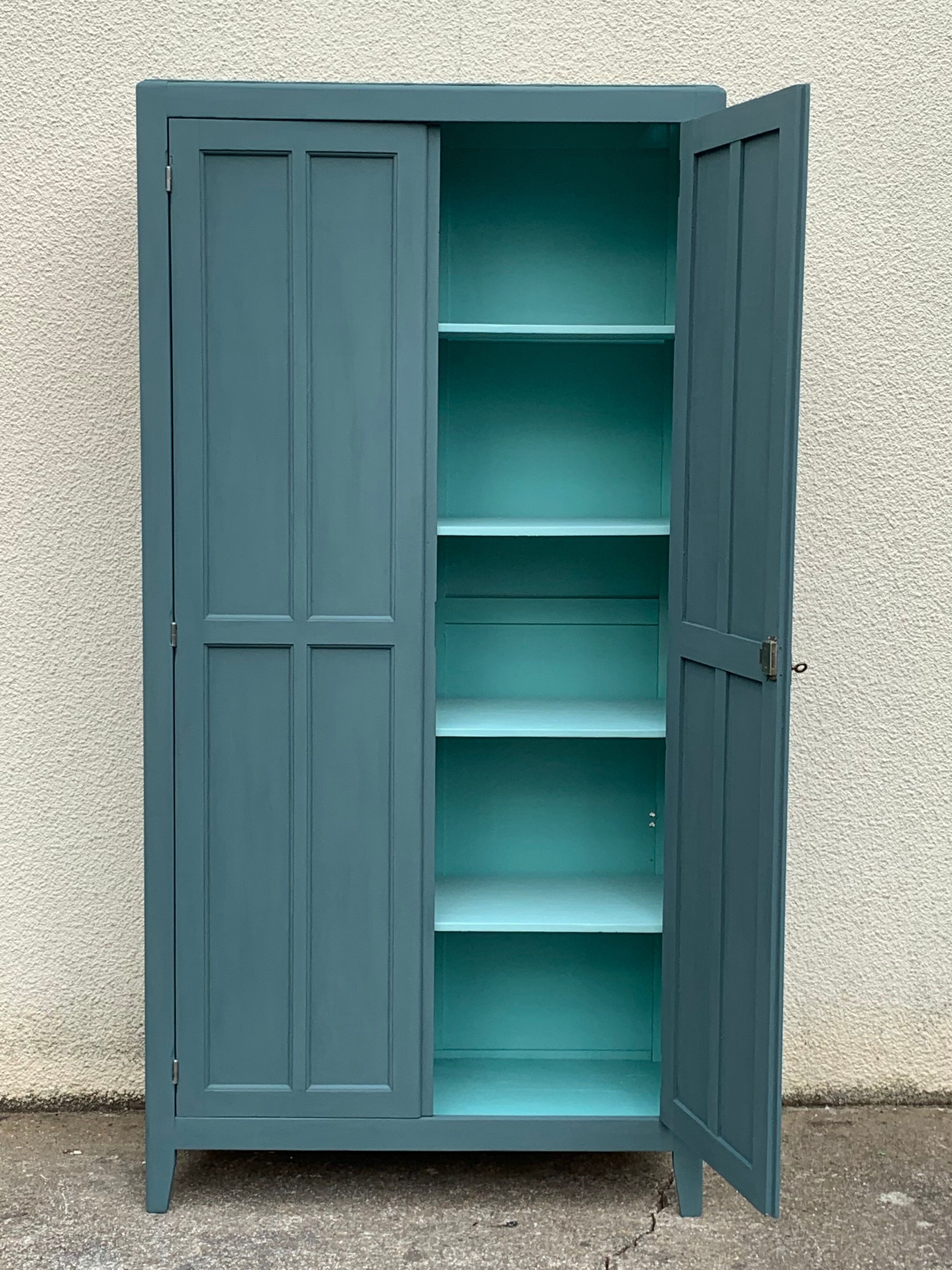 Parisian wardrobe art deco panel 1940