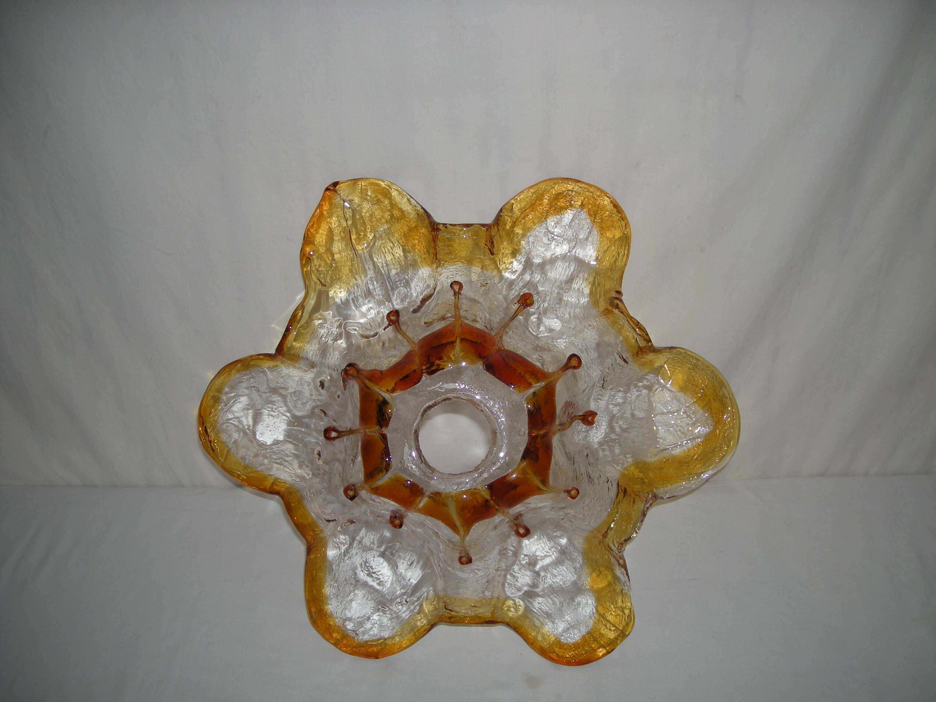 Mazzega pendant light from the 70s