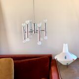 Sputnik chandelier 70's six branches by G.Sciolari