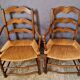 Paire de fauteuil de style provencale