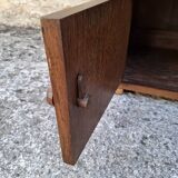 Oak bedside table