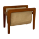 Porte revue scandinave en teck