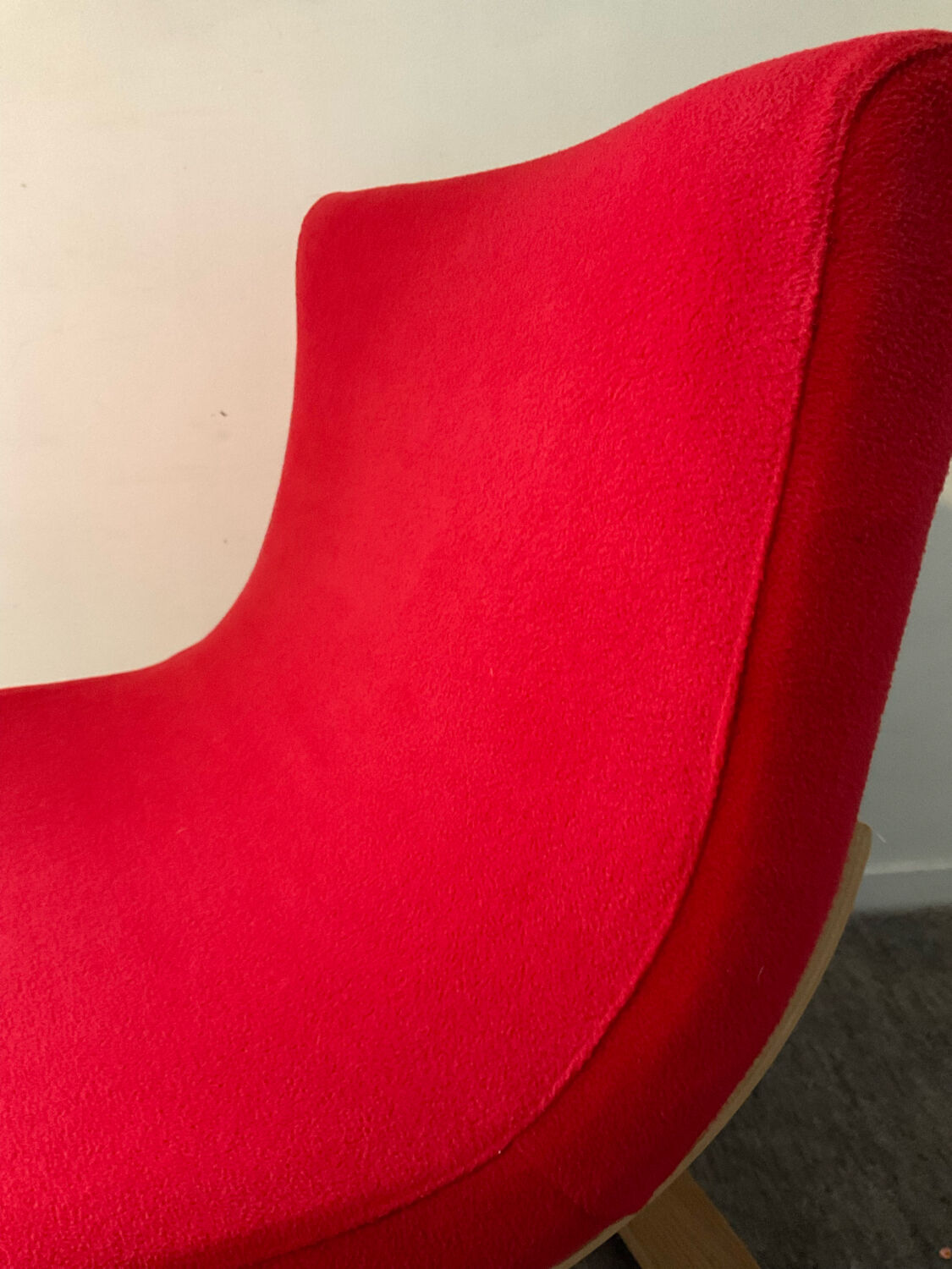 Curved wood heater 80s-90s