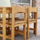 Table à manger & chaises Hongisto en pin par Ilmari Tapiovaara pour Laukaan Puu