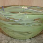 Kosta Boda decorative bowl in glass by Anna Ehrner