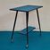 Vintage petrol blue serving trolley