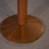Scandinavian teak pedestal table, 1970s