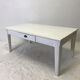 White coffee table