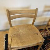 Lot de chaises BM1 par Borge Mogensen