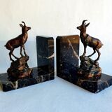 Marble book ends