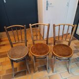 Set of 3 Mundus bistro chairs