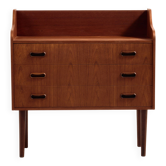 Restored teak bedside table