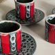 Art Ceramic Cups Luc VALLAURIS