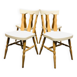 Lot de 4 chaises bistrot