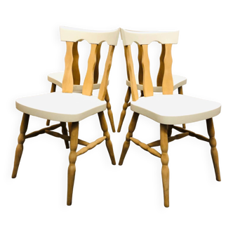 Lot de 4 chaises bistrot