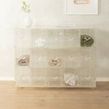 Acrylic chest of drawers, unique piece, 1980s