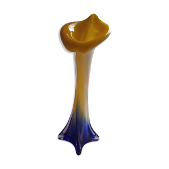 Vase en cristal fleurs