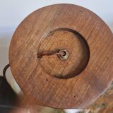 Art Deco style articulated lamp - Wood and brass - 1930s period