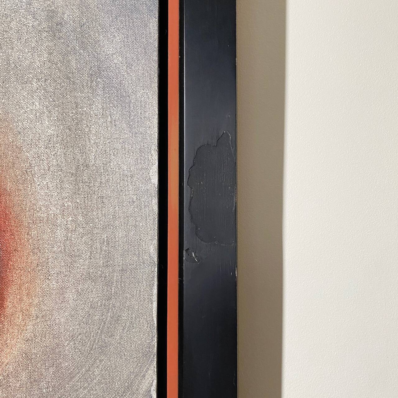 Modern painting by isabelle de duve - utopie 'peut-être' - 1988