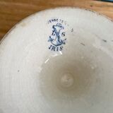 Compotier iron earth earthenware clairefontaine LG model Iris