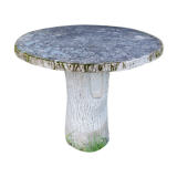 Cement rock garden table from the 1930s
