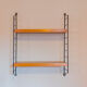 Teak Modular Wall Shelf by Nils Strinning for String, 1960s