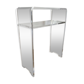 Designer plexiglas console