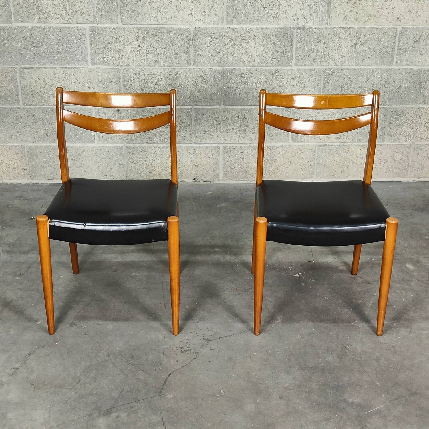 Pair of Scandinavian style chairs 1970