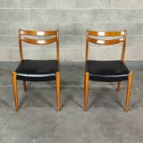 Pair of Scandinavian style chairs 1970