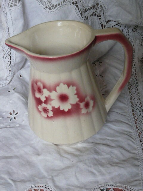 Pichet en faïence époque art déco digoin sarreguemines