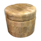 Pouf repose pieds en cuir De Sede